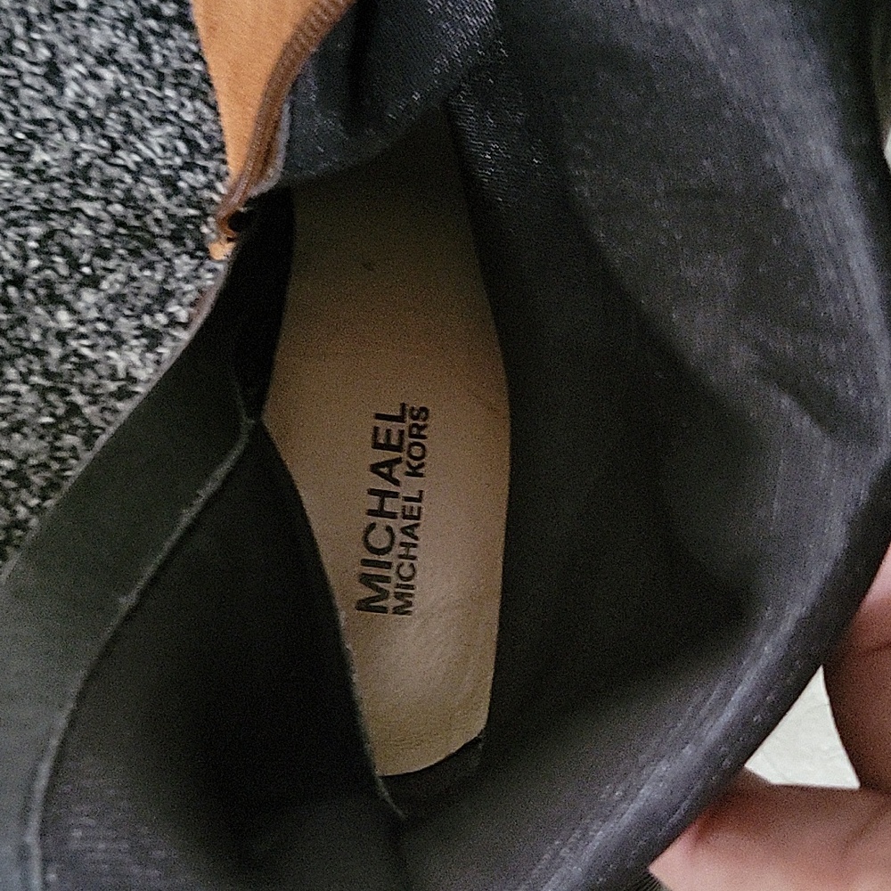 Michael Kors knee high suede toffee colored boots - Picture 9 of 12